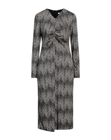 CARACTÈRE Midi dress Beige 50% Viscose, 40% Polyester, 10% Elastane
