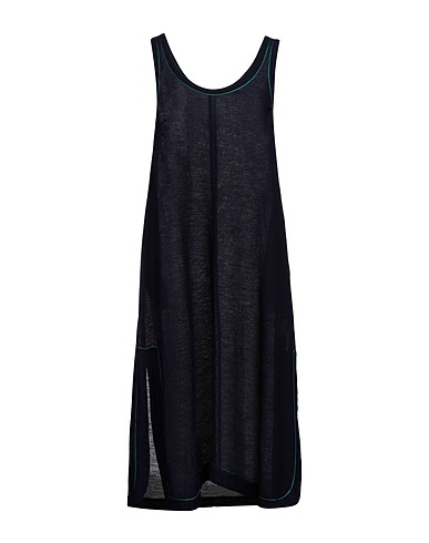 BLUE BLUE JAPAN Midi dress Navy blue 100% Cotton