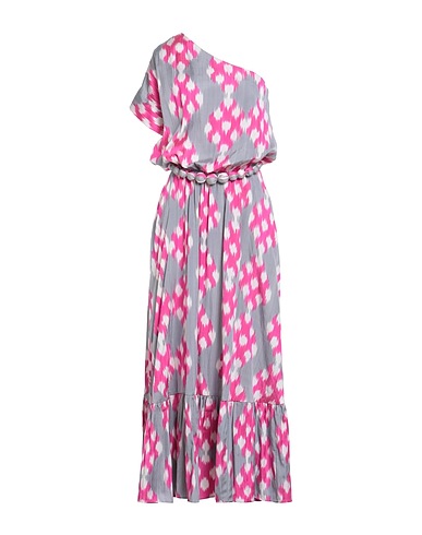 PUNICANA Long dress Fuchsia 50% Silk, 50% Cotton