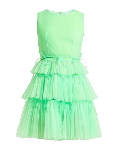 PASKAL Kurzes Kleid Limettengrün 100% Polyester