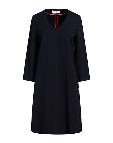 ANNA SERAVALLI Sheath dress Midnight blue 68% Viscose, 27% Polyamide, 5% Elastane