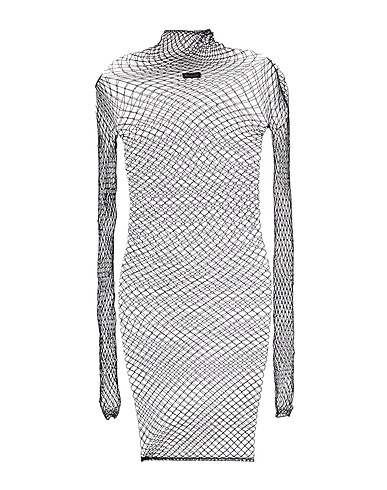 BALENCIAGA DRESSES Black 83% Polyamide, 17% Elastane