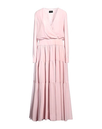 EMPORIO ARMANI Long dress Pink 100% Polyester