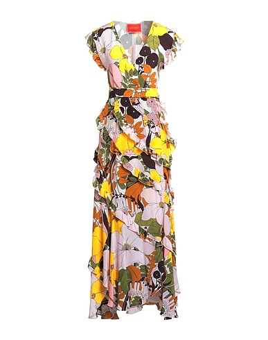 LA DOUBLE J Long dress Light pink 100% Silk