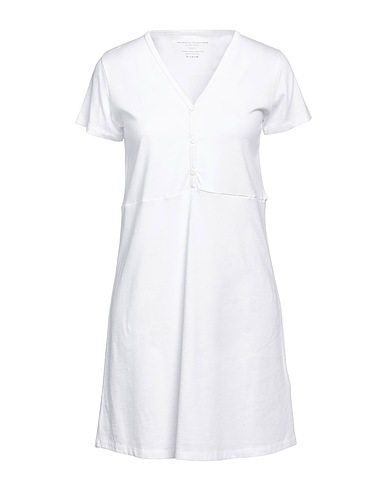 MAJESTIC FILATURES Short dress White 100% Cotton
