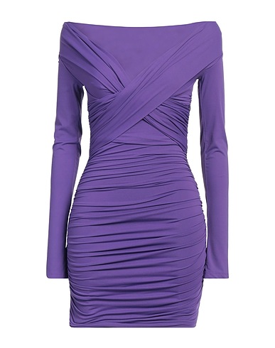 ANIYE BY Elegant dress Purple 84% Polyamide, 16% Elastane