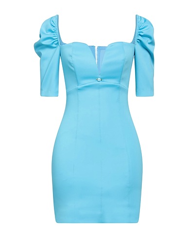 ANIYE BY Sheath dress Azure 95% Polyester, 5% Elastane