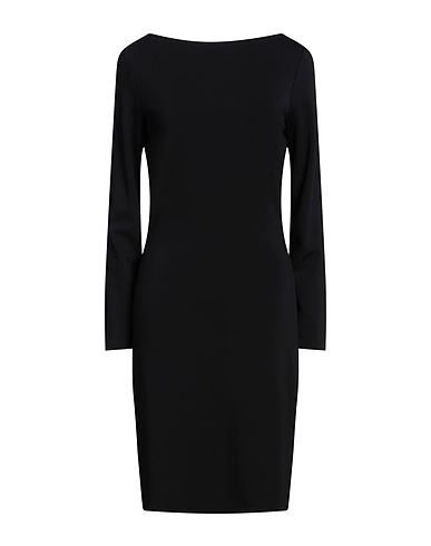 CALVIN KLEIN Short dress Black 90% Viscose, 10% Elastane