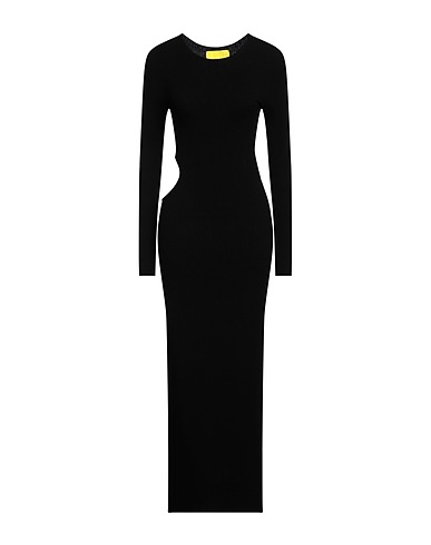 AERON Long dress Black 72% Viscose, 28% Polyester