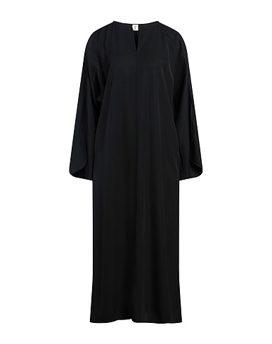 BY MALENE BIRGER Midi dress Charcoal 100% Acetate