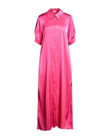 ROSSOPURO Long dress Fuchsia 97% Polyester, 3% Elastane