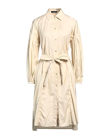 JOSEPH Midi dress Beige 100% Cotton