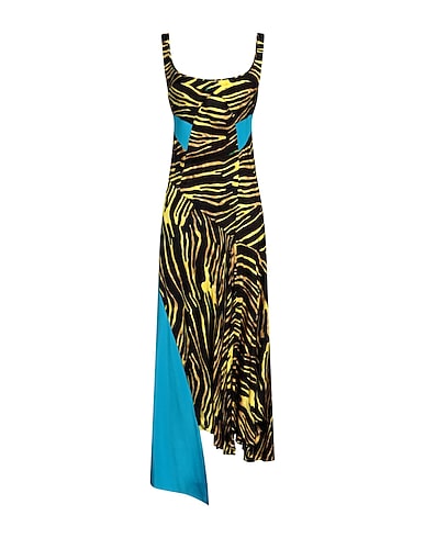 MARINE SERRE Midi dress 100% Viscose, Cupro, Elastane