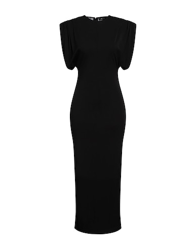 WARDROBE Midi dress Black 100% Viscose