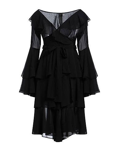 NORMA KAMALI Midi dress Black 100% Polyester