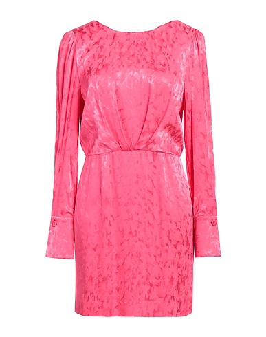 NENETTE Sheath dress Coral 100% Viscose