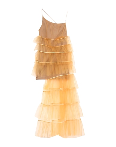 FELEPPA Vestito corto Giallo ocra 100% Poliestere