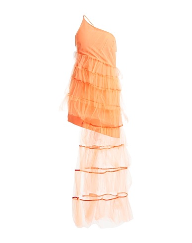 FELEPPA One-shoulder dress Orange 100% Polyester