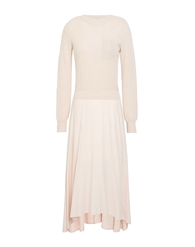 PESERICO Midi dress 100% Metallic fiber, Viscose, Wool, Elastane, Virgin Wool