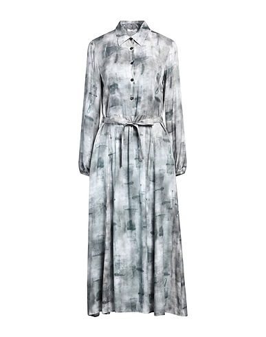PESERICO Midi dress Grey 100% Viscose