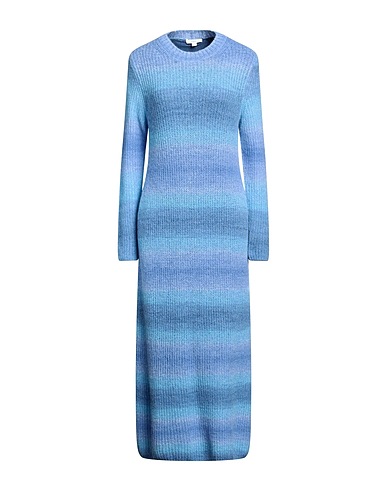 VINCE. Midi dress Pastel blue 43% Polyamide, 37% Alpaca wool, 20% Wool