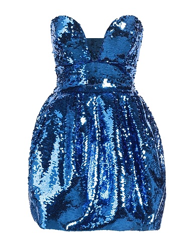 PINKO Elegant dress Bright blue 100% Polyester