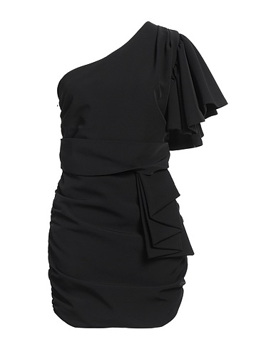 JIJIL One-shoulder dress Black 89% Polyester, 11% Elastane