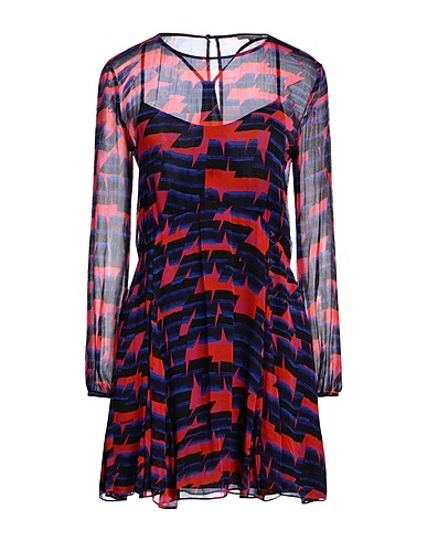 PATRIZIA PEPE Kurzes Kleid Blau 100% Viskose