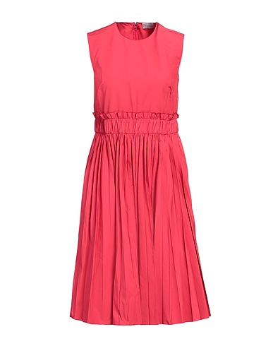 REDValentino Midi dress Magenta 55% Cotton, 45% Polyester