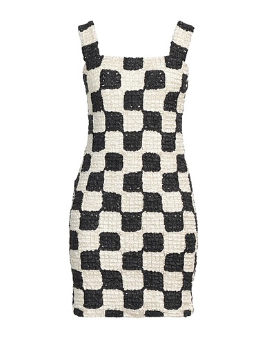 NANUSHKA Sheath dress Black 100% Recycled polyester