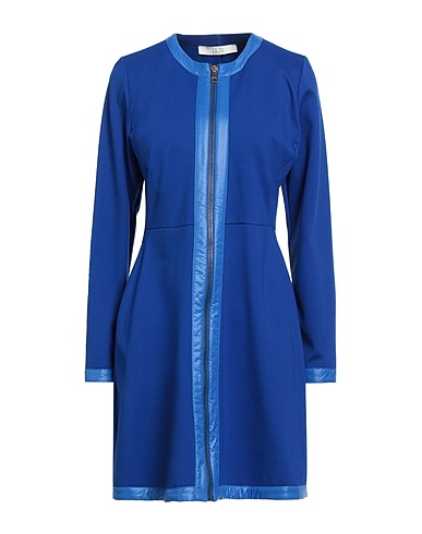 19.70 NINETEEN SEVENTY Sheath dress Bright blue 65% Viscose, 30% Polyamide, 5% Elastane
