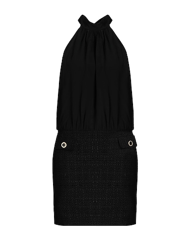 SIMONA CORSELLINI Minivestido 59% Algodón, 28% Poliéster, 5% Poliamida, 4% Acrílico, 4% Otras Fibras