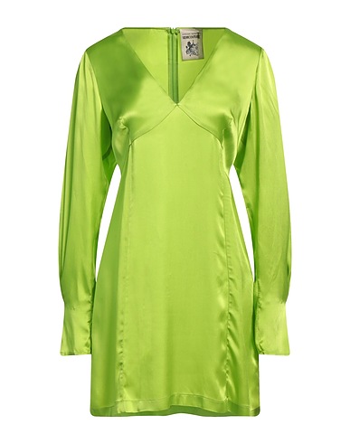 SEMICOUTURE Short dress 87% Acetate, 13% Silk