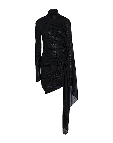 MUGLER Sheath dress Black 90% Polyamide, 10% Elastane