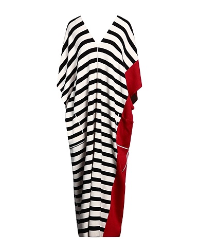 MAISON ULLENS Knit dress White 70% Cashmere, 30% Silk