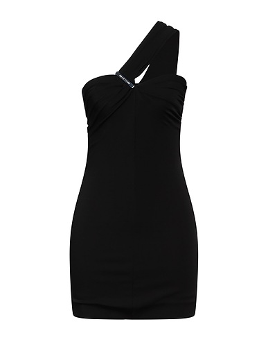 1017 ALYX 9SM One-shoulder dress Black 98% Viscose, 2% Elastane