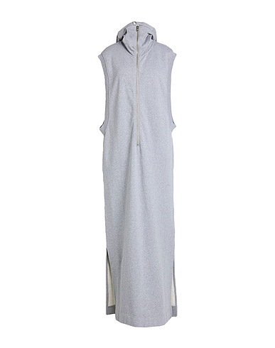 WALTER VAN BEIRENDONCK Vestito lungo Grigio 100% Cotone