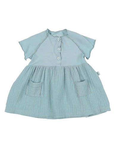 TEDDY & MINOU Vestido para bebé  Sky blue 100% Cotton