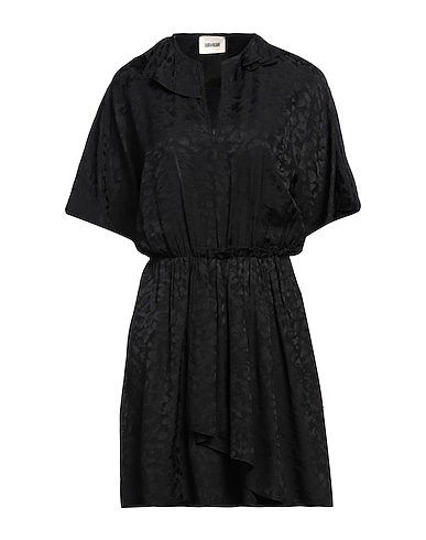 ZADIG&VOLTAIRE Kurzes Kleid NERO 100% Seide