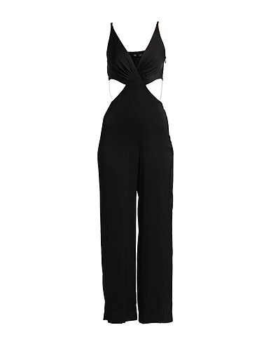 MAJE Jumpsuits and Dungarees Black 100% Viscose, Polyamide