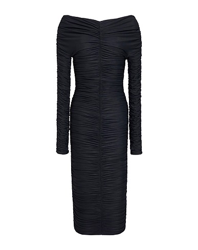 THE ANDAMANE Elegantes Kleid Schwarz 90% Polyamid, 10% Elastan