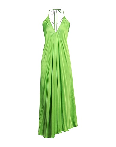 MARIUCCIA Vestito lungo Verde chiaro 100% Viscosa