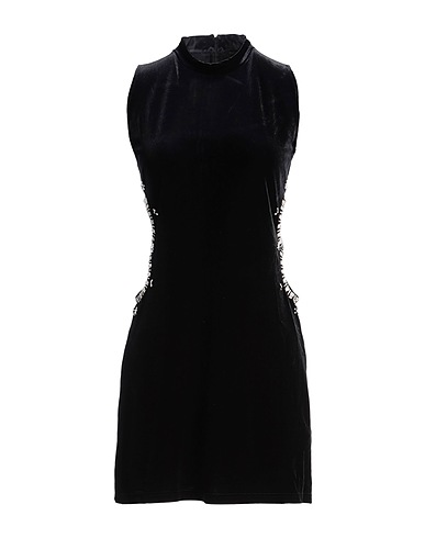MAJE Sheath dress Black 92% Polyester, 8% Elastane