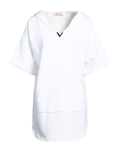 VALENTINO GARAVANI DRESSES White 94% Cotton, 6% Polyamide