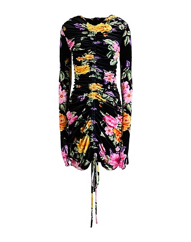 RICHARD QUINN Sheath dress Black 90% Polyester, 10% Elastane
