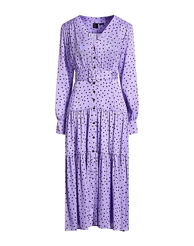 PINKO Midi dress Lilac 100% Polyester