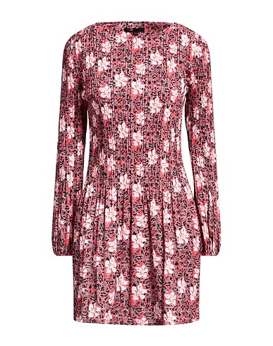 MAJE Pleated dress Red 100% Polyester
