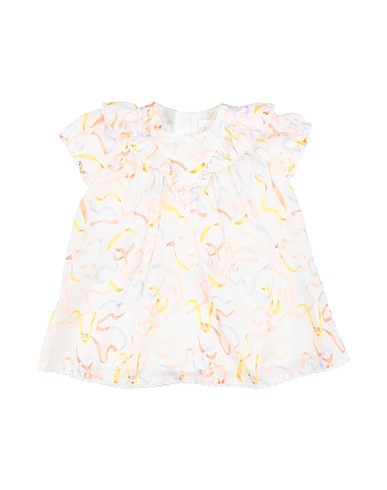 CHLOÉ Vestido para bebé  White 100% Cotton