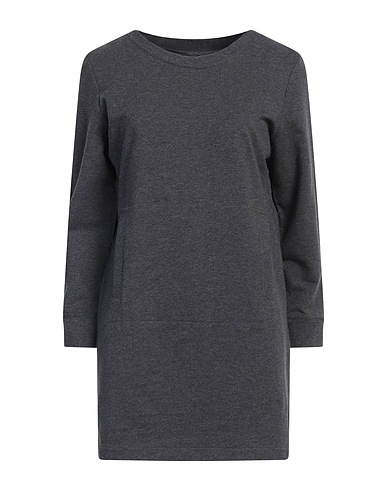 NORMA KAMALI Short dress Lead 95% Cotton, 5% Elastane