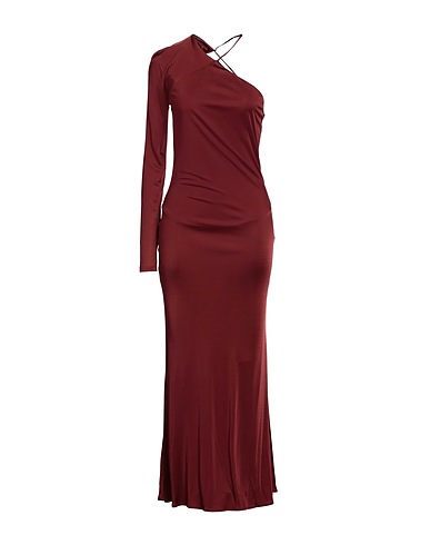 ROBERTO CAVALLI Long dress Chocolate brown 100% Viscose